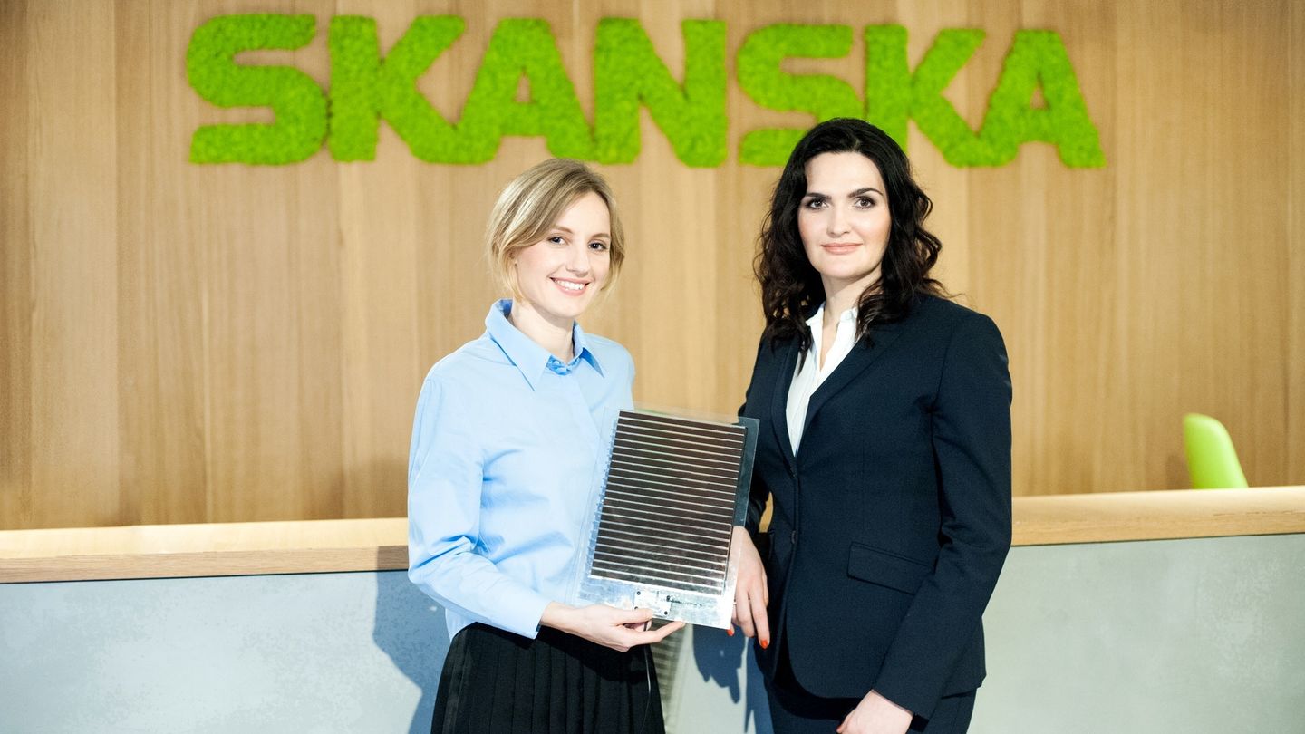 Skanska spouští společně se Saule Technologies první perovskitové solární články v kancelářských budovách
