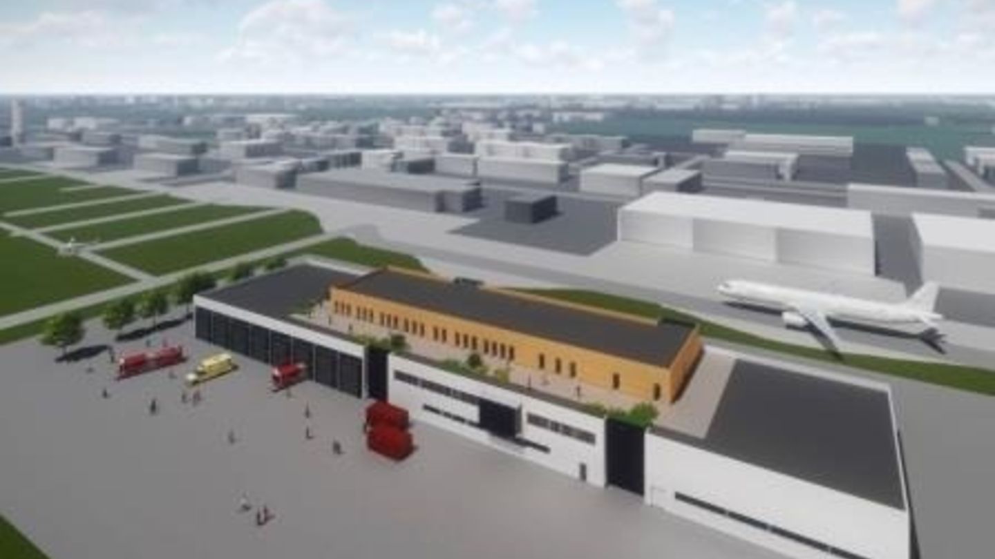 Obermeyer helika a Intar navrhly hasičskou stanici nejvyšší kategorie pro vojenské letiště kbely