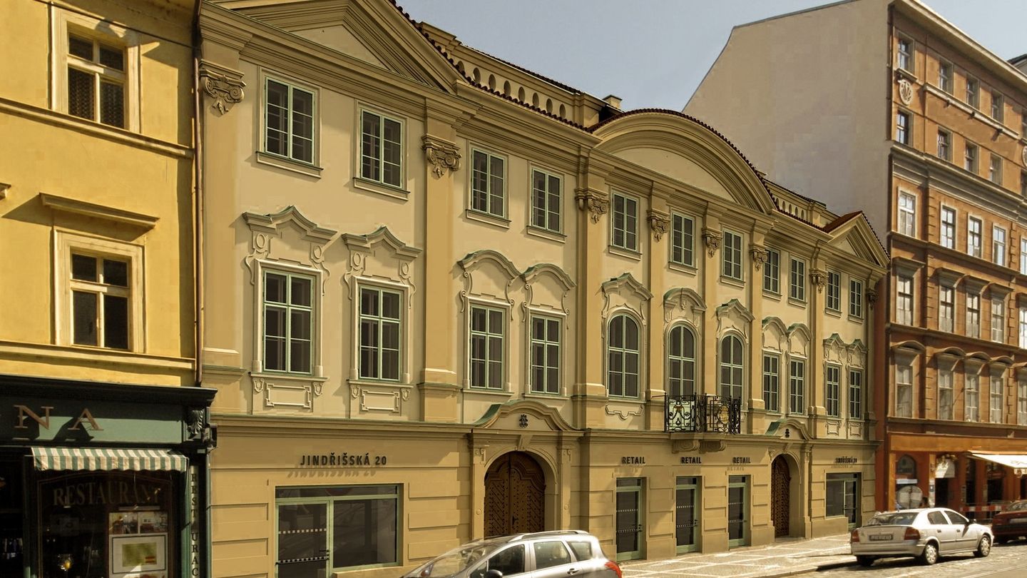 Společnost Savills byla pověřena správou  Harrachovského paláce v centru Prahy