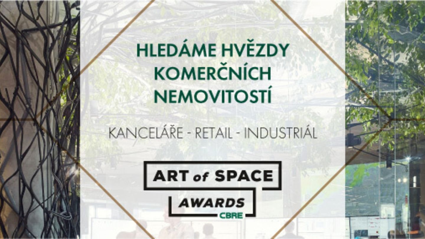 Startuje CBRE Art of Space Awards, nová a ojedinělá soutěž v ČR v oblasti komerčních nemovitostí
