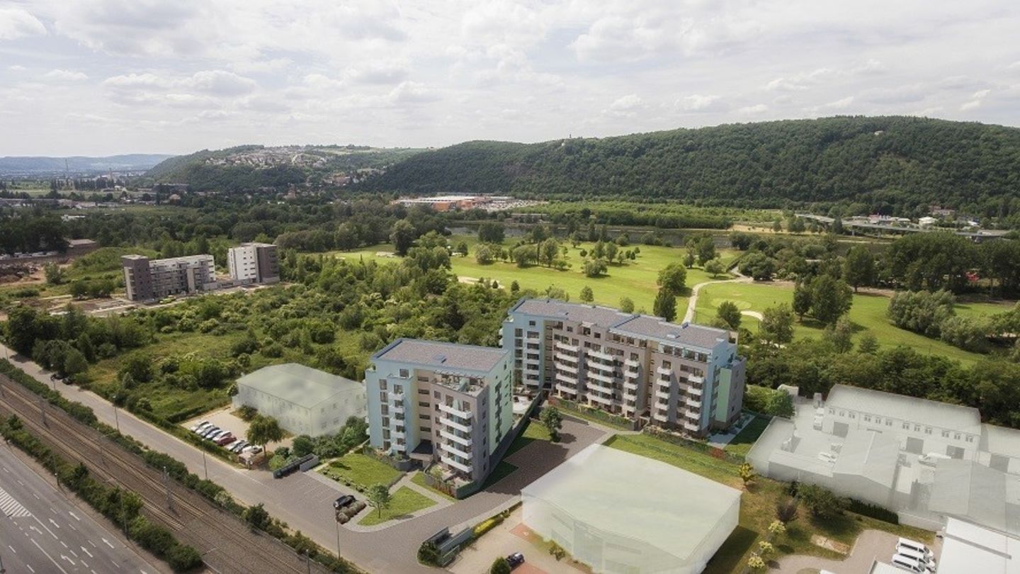 Hrubá stavba Ekorezidence Hodkovičky dokončena, přes 90 procent bytů prodáno