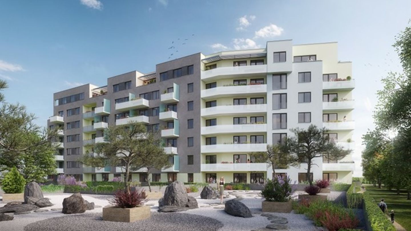 Stavba 160 moderních bytů v Hodkovičkách bude dokončena ještě letos, v nabídce zbývají už jen tři poslední byty