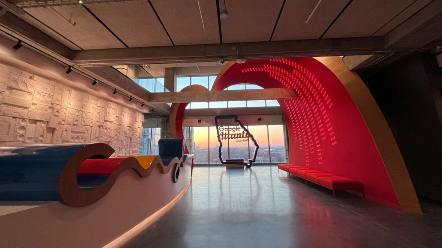 Google otevřel v Atlantě nové kanceláře plné kulturních odkazů a symbolů solidarity