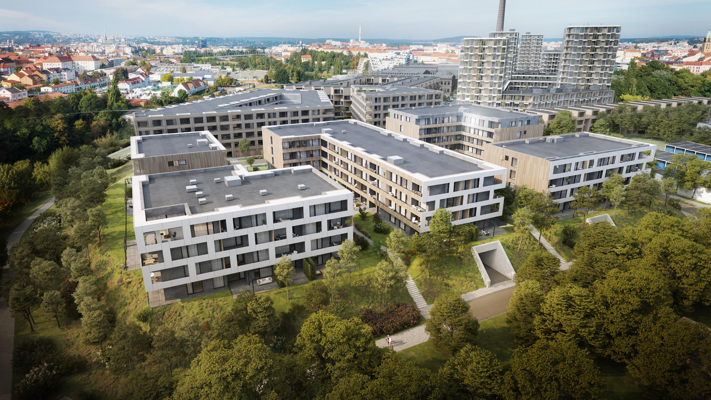 Plzeňský developer BC Real zahájil stavbu 1500 bytů v bývalé papírně u Radbuzy