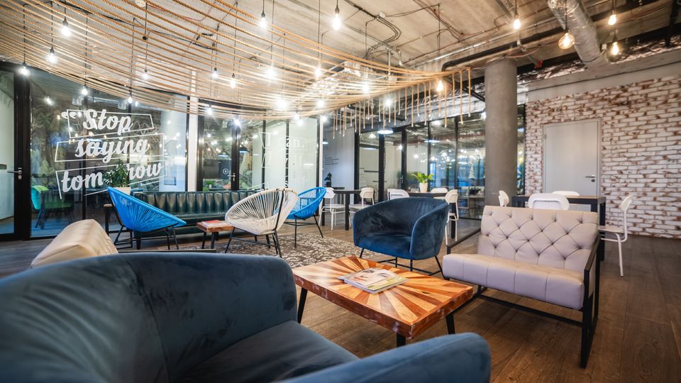 Servisované kanceláře WorkLounge Karlín