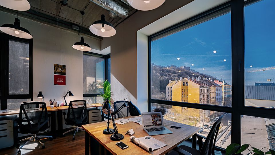 Servisované kanceláře WorkLounge Karlín